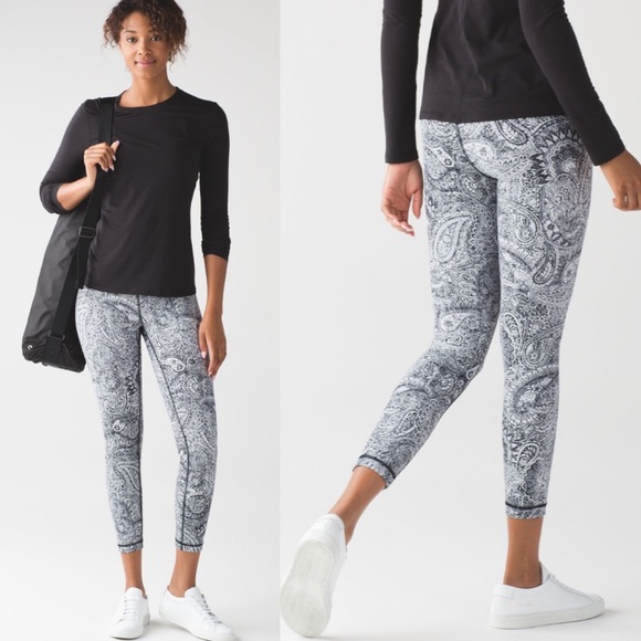 lululemon athletica Pants - Lululemon High Times 7/8 Antique Paisley Legging 8